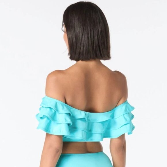 Kate Spade New York Ruffle Bikini Top size XS - Picture 4 of 10